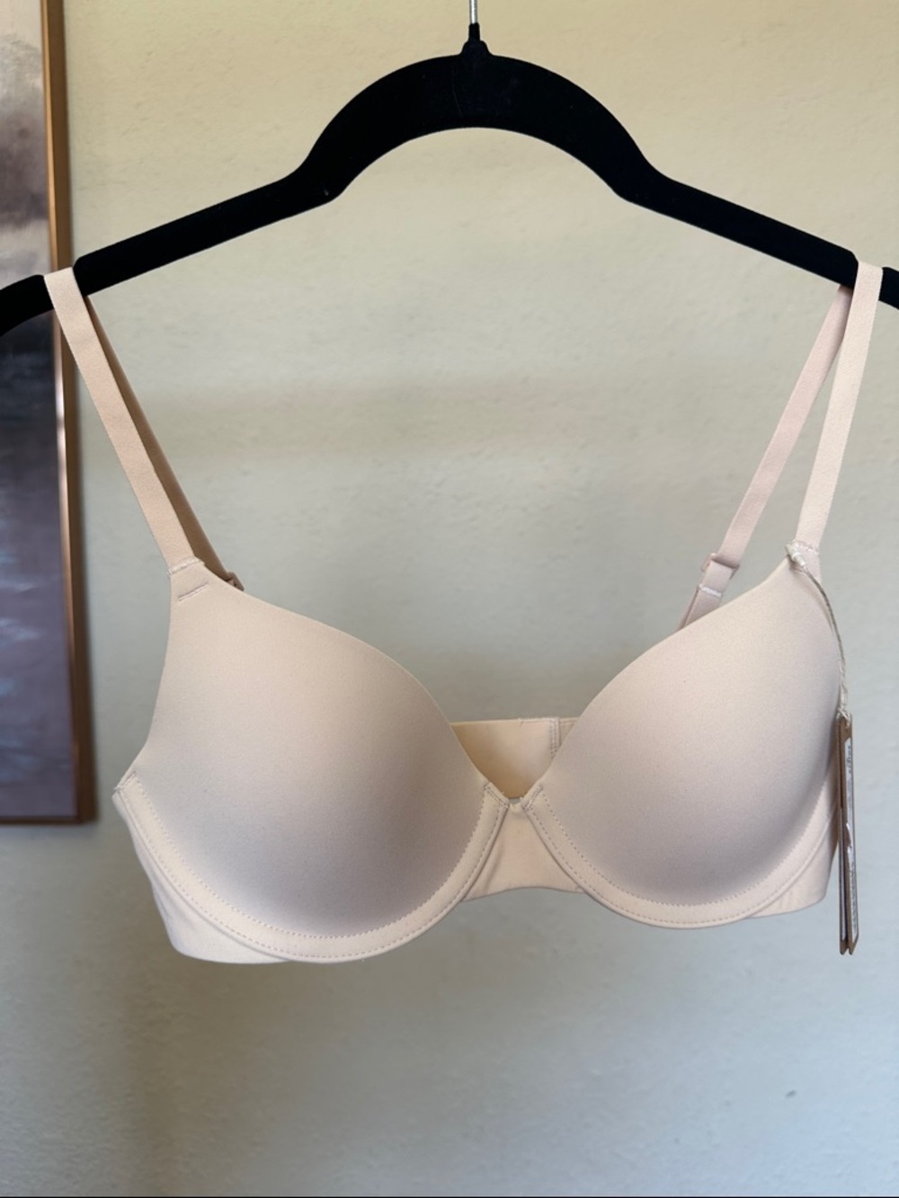 SKIMS FITS EVERYBODY T-SHIRT BRA - 2294 sand 34C